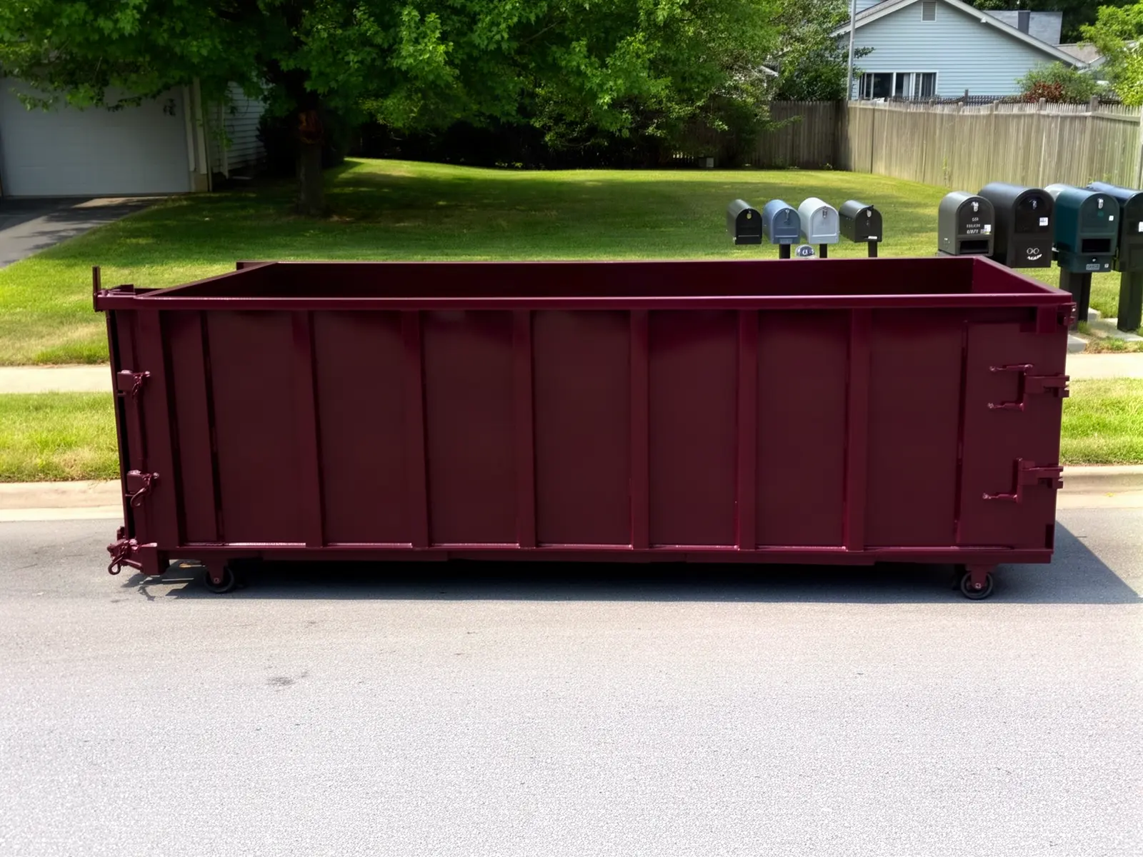 Roll-off dumpster from Croft's Fredericksburg Dumpster Rental in Fredericksburg, VA
